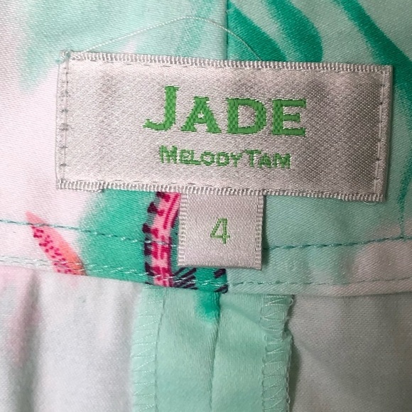 Jade Melody Tam Casual Skirt Sea Shells, Starfish & Coral Pattern Beaded Size 4 - Picture 7 of 8